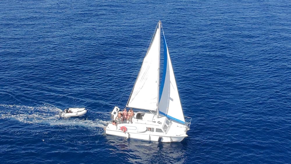 Small-Group Catamaran Tour to the Maddalena Islands with Brunch