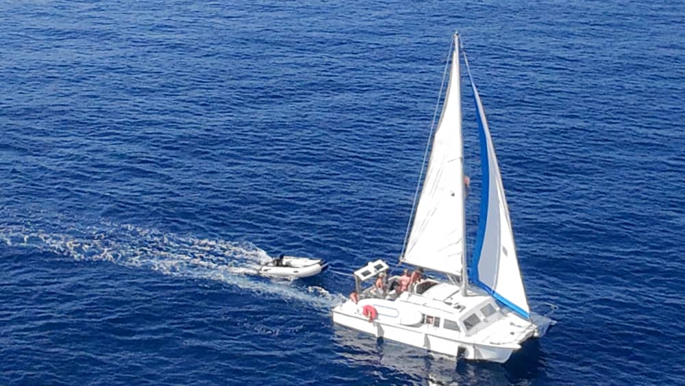 Small-Group Catamaran Tour to the Maddalena Islands with Brunch