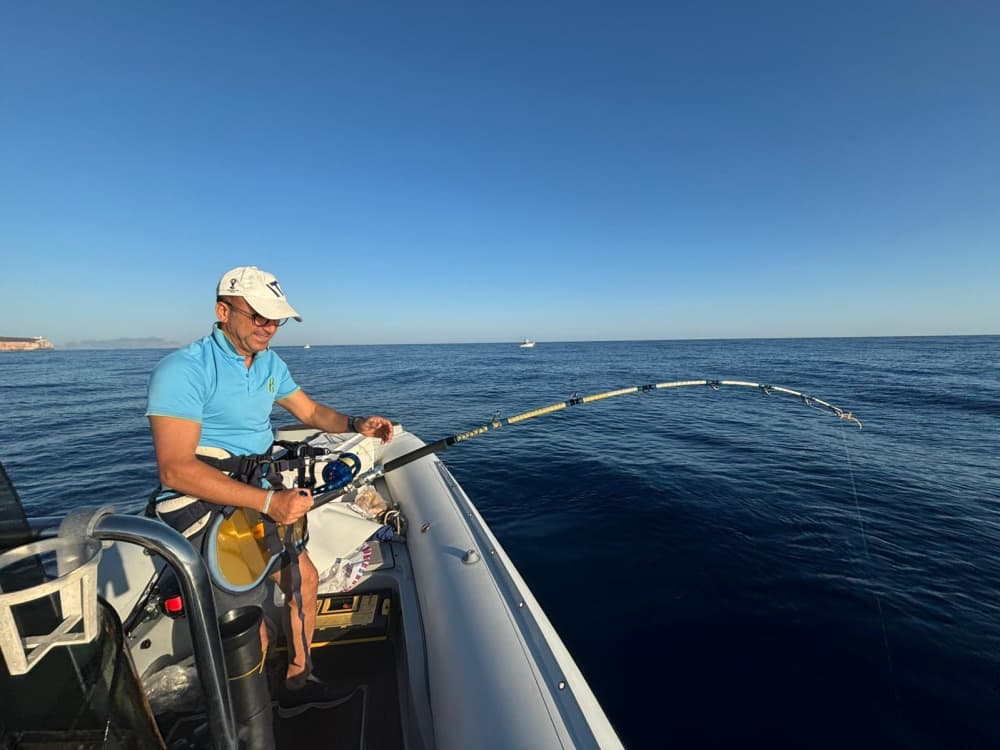 Sportfiske i toppklass: 9 timmar till Marettimo