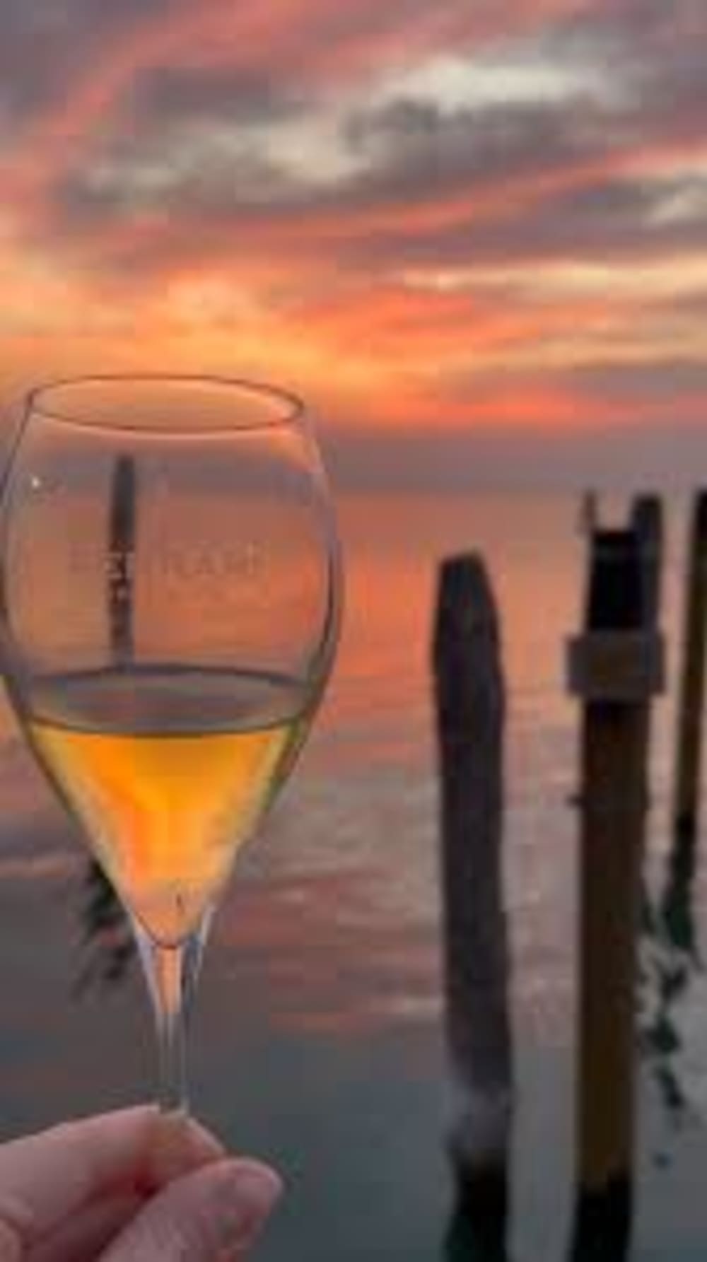 Solnedgång vid lagunen / Tramonto i Laguna