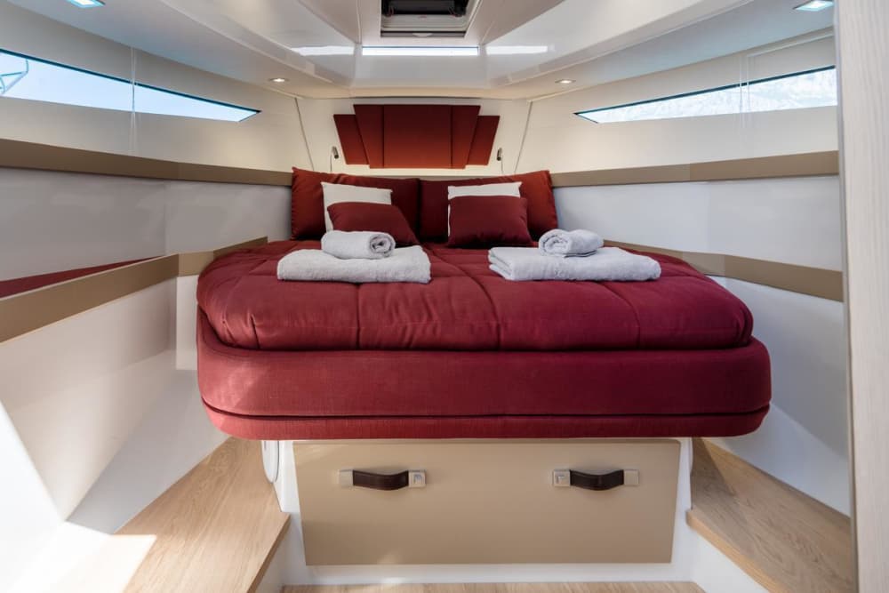 One day in Makarska on a motorboat