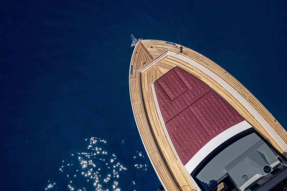 One day in Makarska on a motorboat