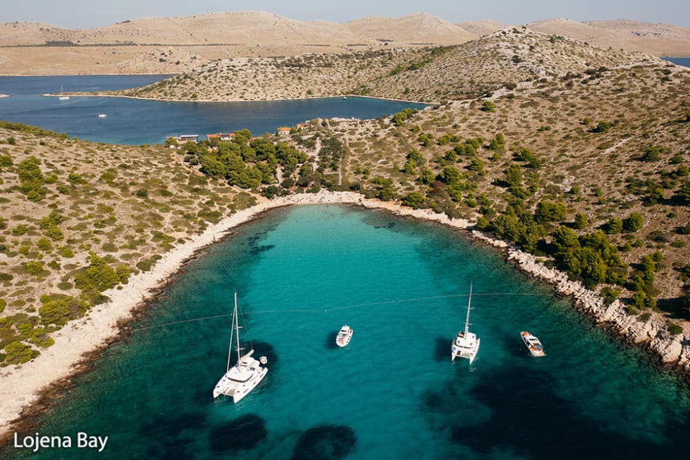 Excursion d'une journée à Kornati et Telašćica : découvrez les plages de Lojena, Mana et Aba Vela