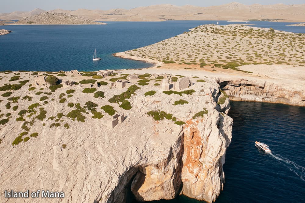 Excursion d'une journée à Kornati et Telašćica : découvrez les plages de Lojena, Mana et Aba Vela