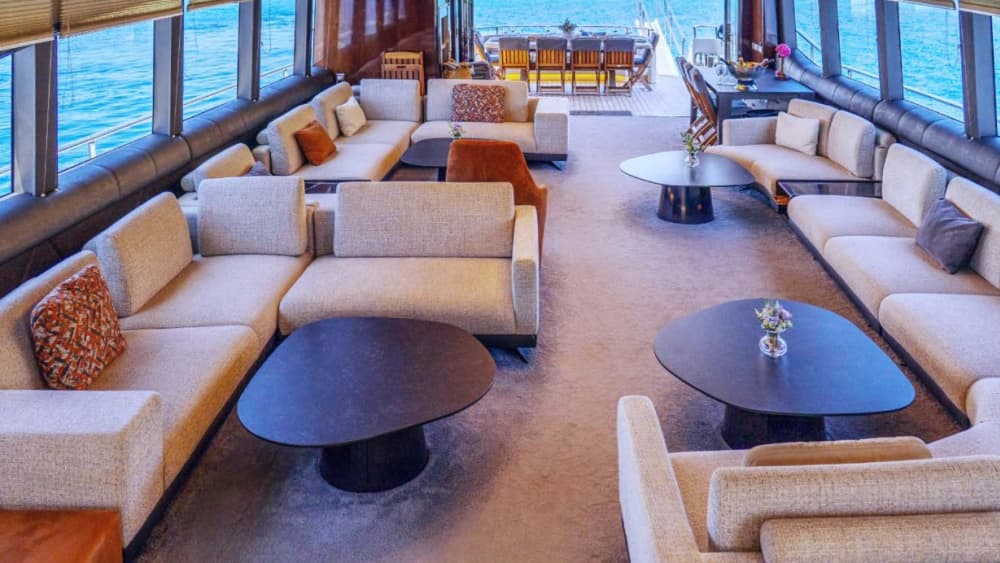 Het summum van de Egeïsche Zee: Bodrums grootste en meest exclusieve megajacht voor dagelijkse verhuur.