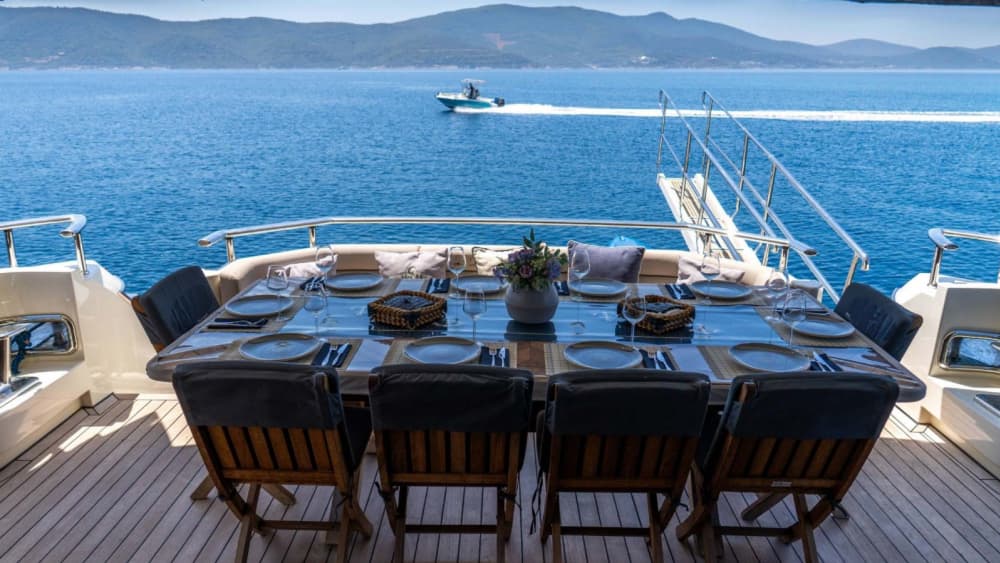 Het summum van de Egeïsche Zee: Bodrums grootste en meest exclusieve megajacht voor dagelijkse verhuur.