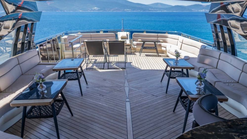 Het summum van de Egeïsche Zee: Bodrums grootste en meest exclusieve megajacht voor dagelijkse verhuur.