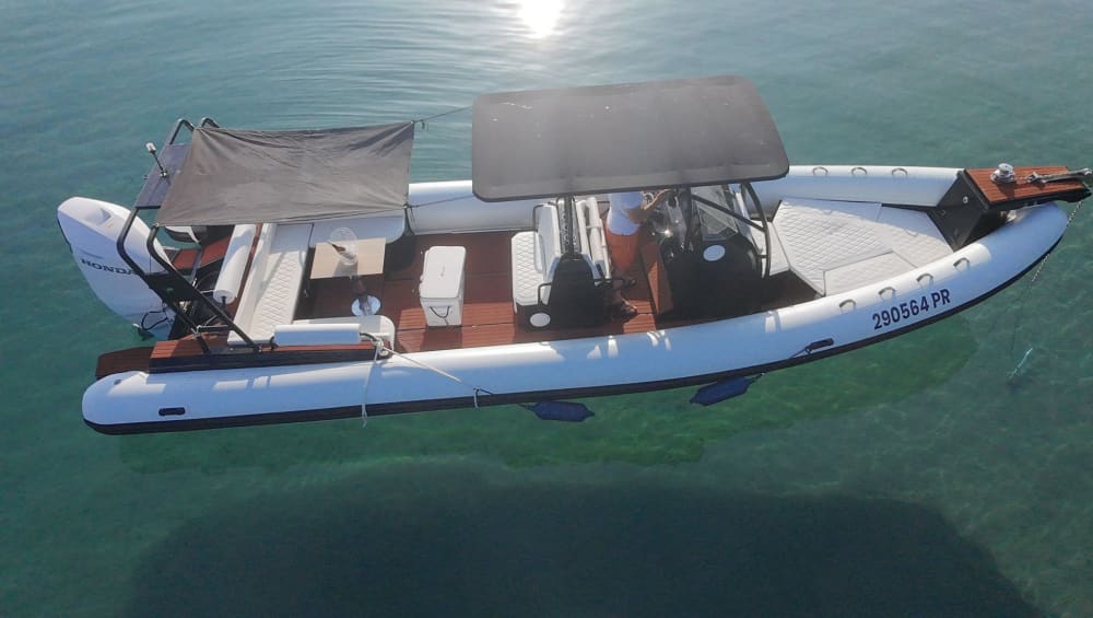 Adriatic Escape: Half-Day Boat Tour where ever you want