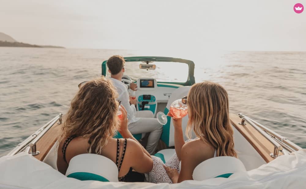 Palermo in 500 Boat: tour esclusivo con aperitivo - 2 ore