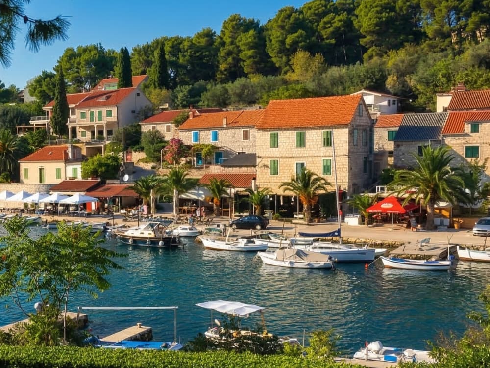 Private Inselkreuzfahrt zur Blauen Lagune und Šolta