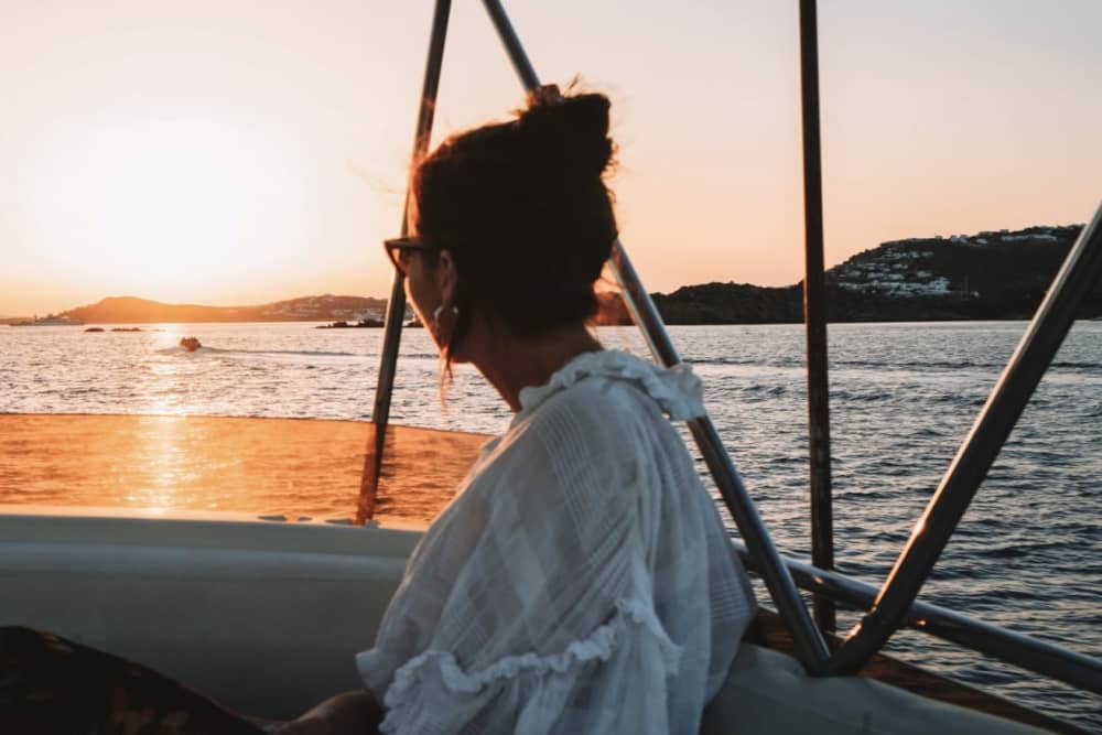 Romantic Sunset Cruise – Private Cruise Experience in Mykonos