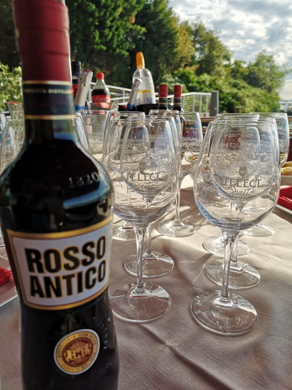 Enjoy a Glass of Wine at Sunset in Venice