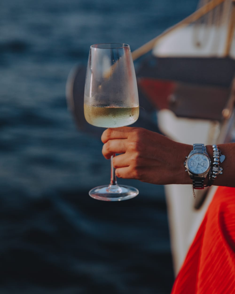 Rejs o zachodzie słońca na jachcie żaglowym na Chalkidiki [Prywatny] All Inclusive