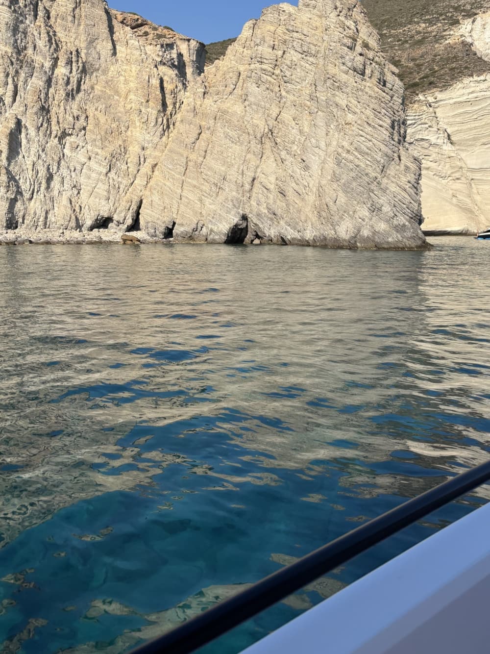 Discover Paros’s and Antiparos's shores: A complete day trip aboard a motorboat