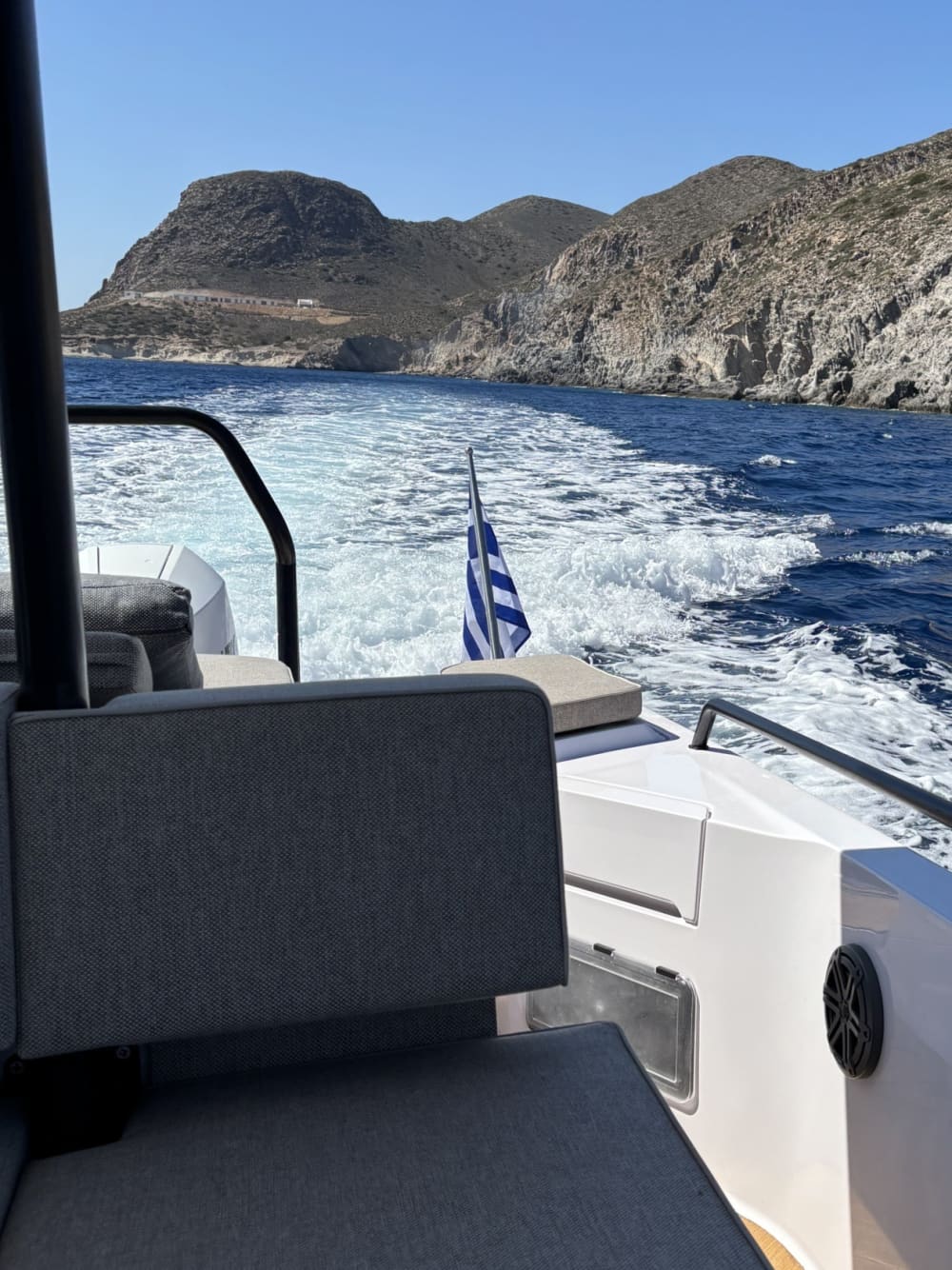 Discover Paros’s and Antiparos's shores: A complete day trip aboard a motorboat