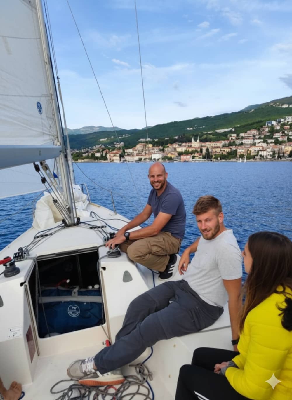 3-stündiger Segeltörn – Spüren Sie den Wind auf der Adria