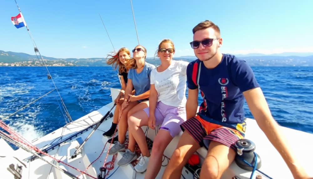 Halbtägiges Segelabenteuer – Schwimmen, Segeln & Erkunden