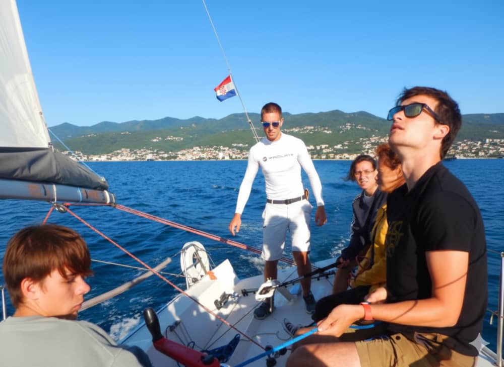 Ganztägiger Segeltörn nach Krk oder Cres