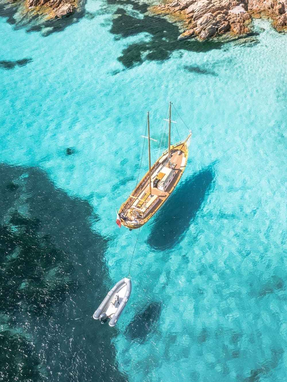 Snorkeling and Relaxation on a Sailing Ship