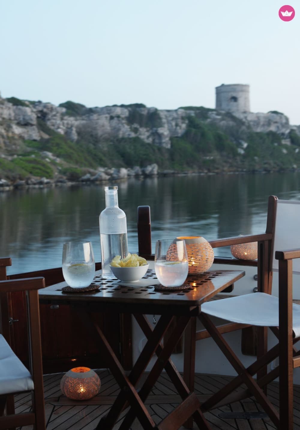 Golden Afternoon: Swimming, Fishing, and Sunset