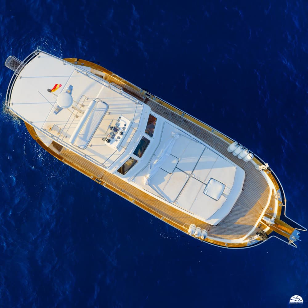 Mediterranean sunset aboard the "Touareg".