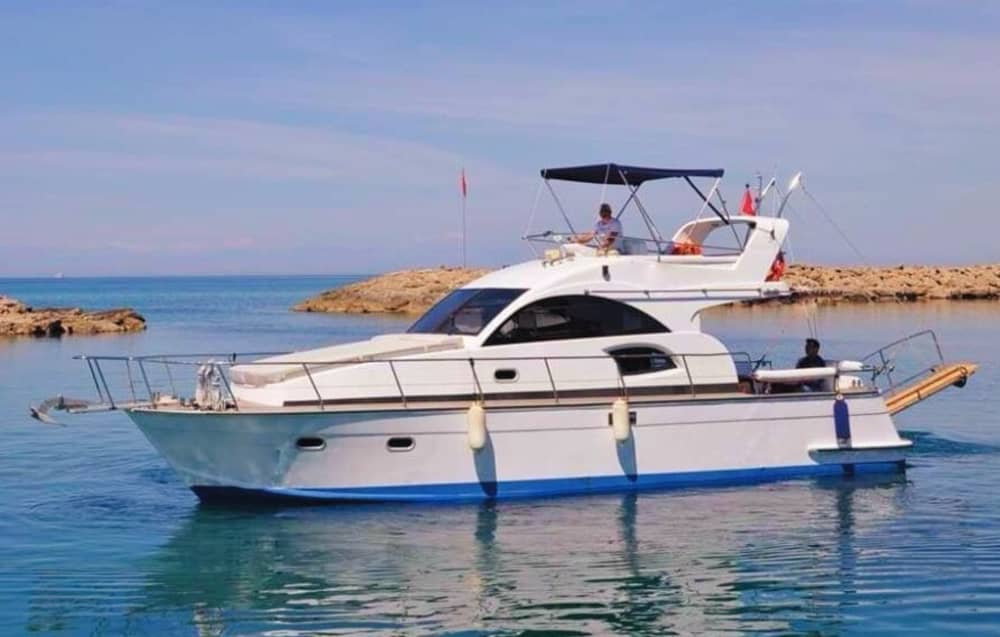 2,5 Stunden Sonne rund um Side auf einem Motorboot