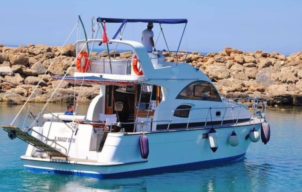 2,5 Stunden Sonne rund um Side auf einem Motorboot