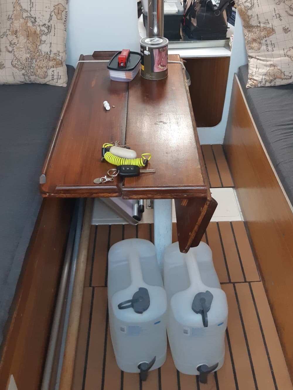 For a day trip or a coastal voyage. Welcome aboard!