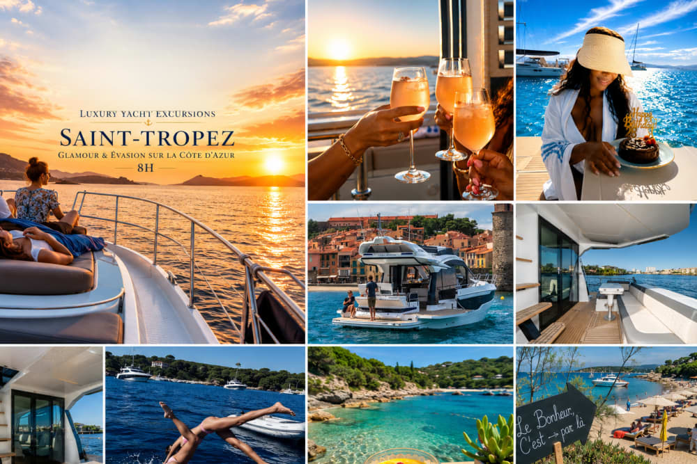 Luxe cruise naar de Lérins-eilanden aan boord van de SEA&SUN – 8 uur dromen
