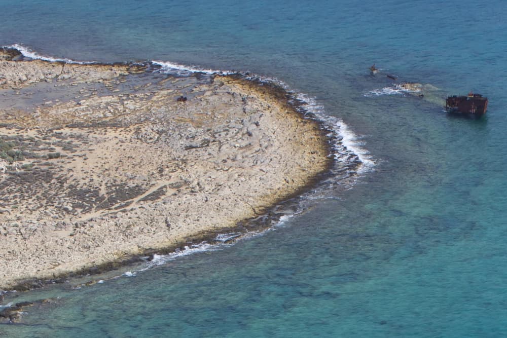 Lagon de Balos et île de Gramvoussa