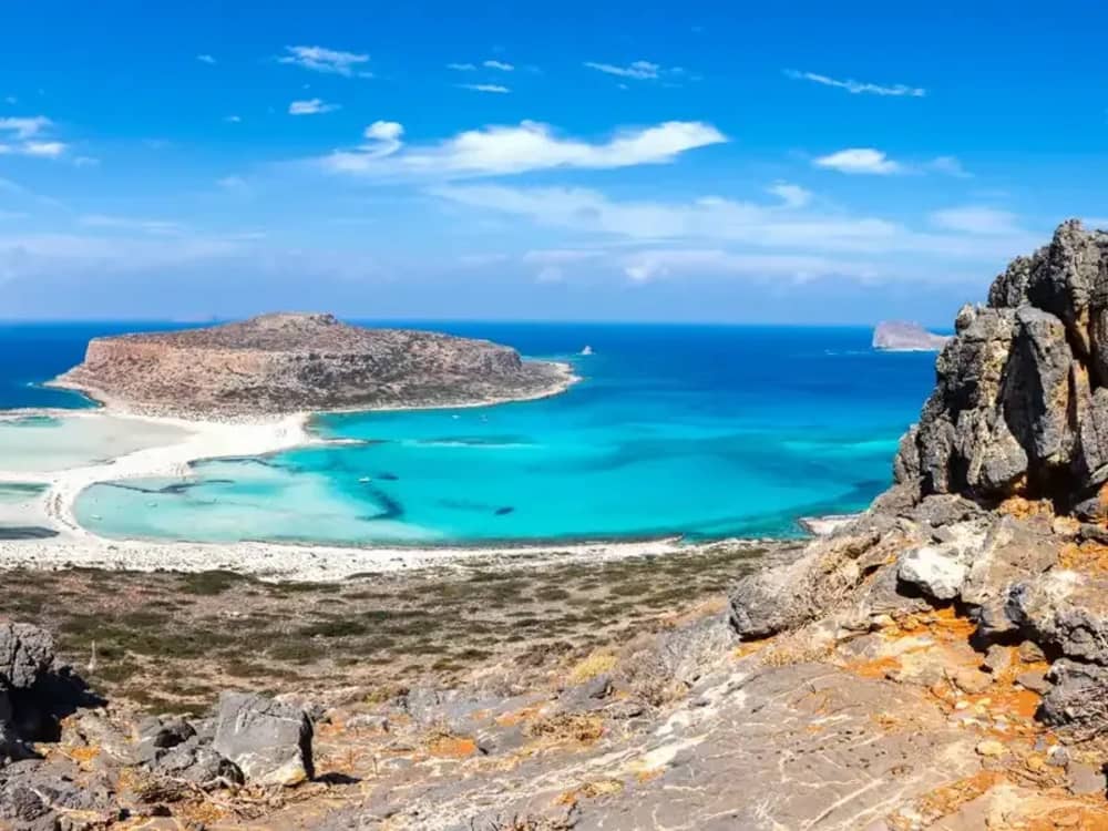 Lagon de Balos et île de Gramvoussa
