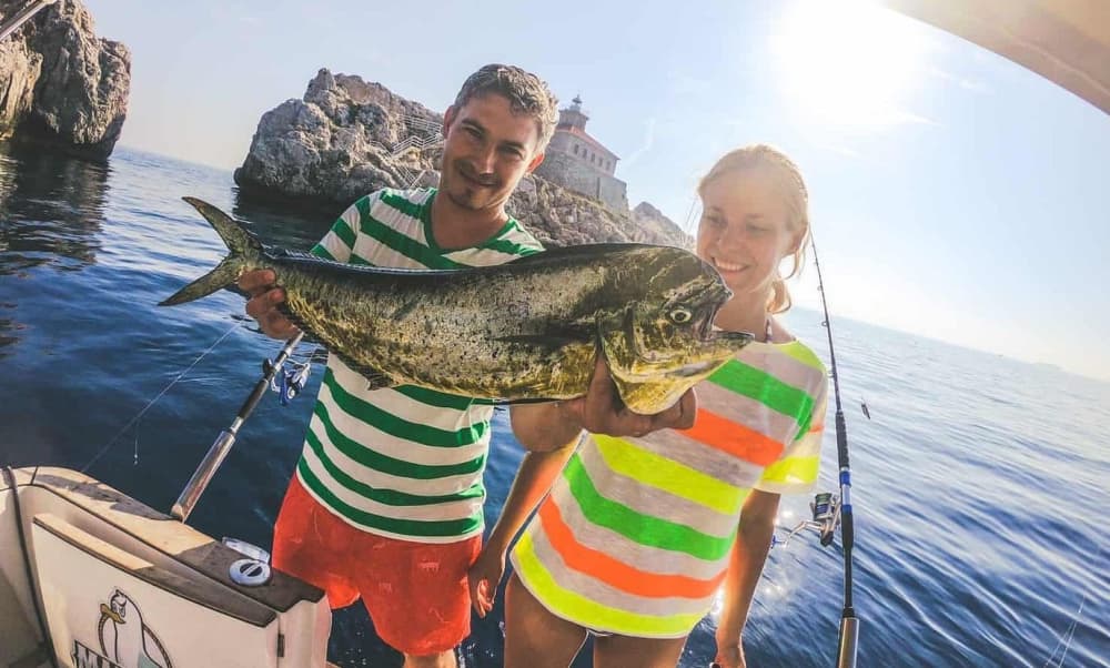 Fiske och Blå grottan i Dubrovnik (6 timmar)