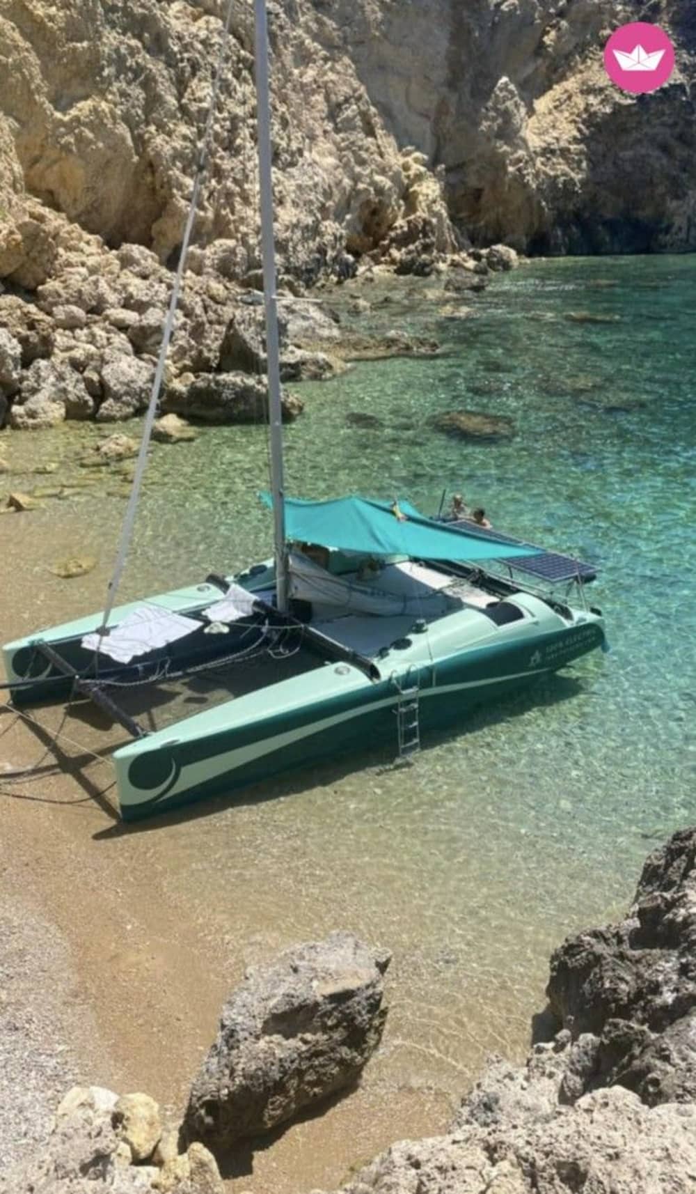Eco-paradijs voor groepen: deze 3 uur durende duurzame catamarantocht in Malaga is puur mediterraan genot!