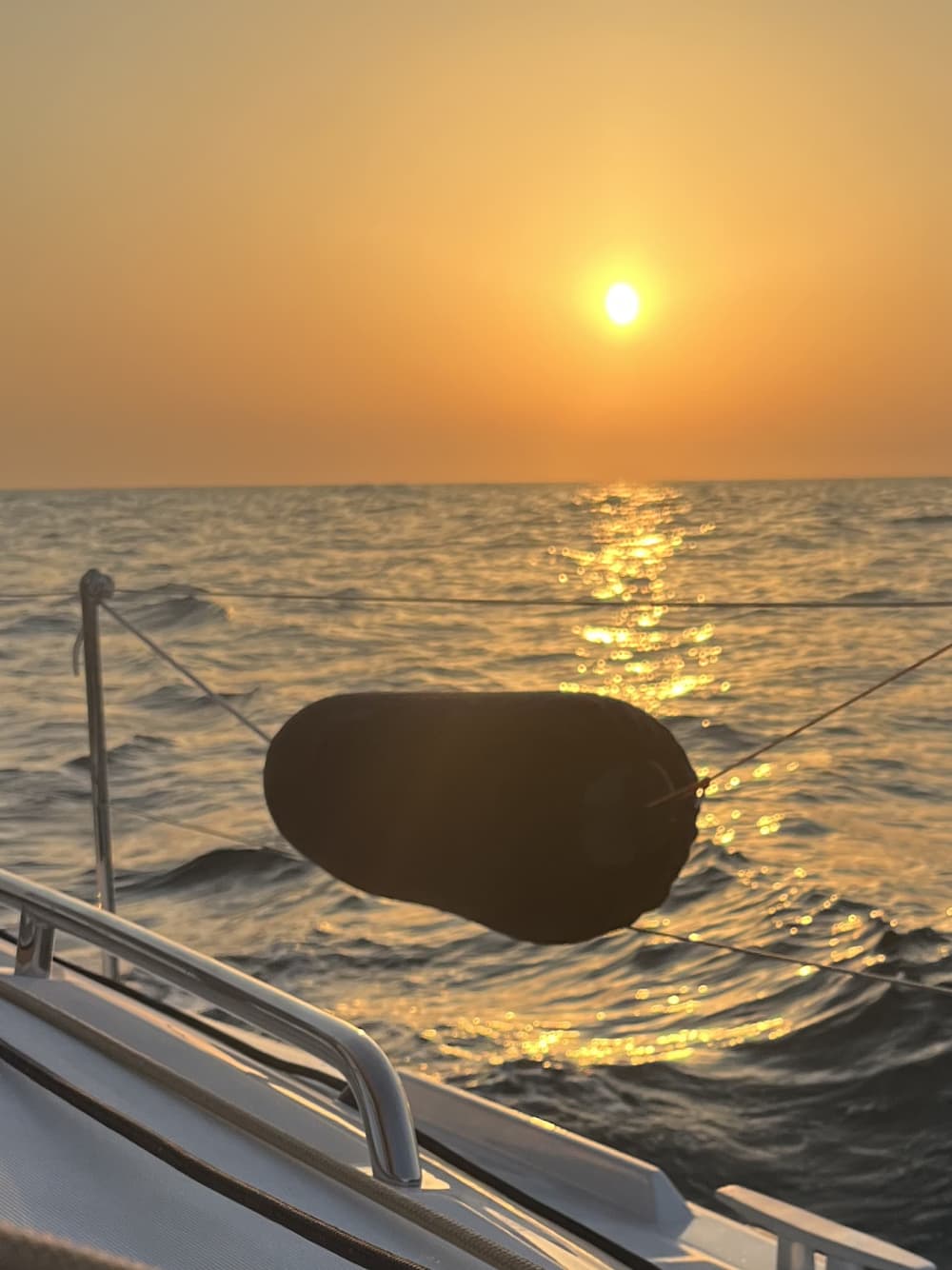 Tramonto: 3 ore di calma e mare