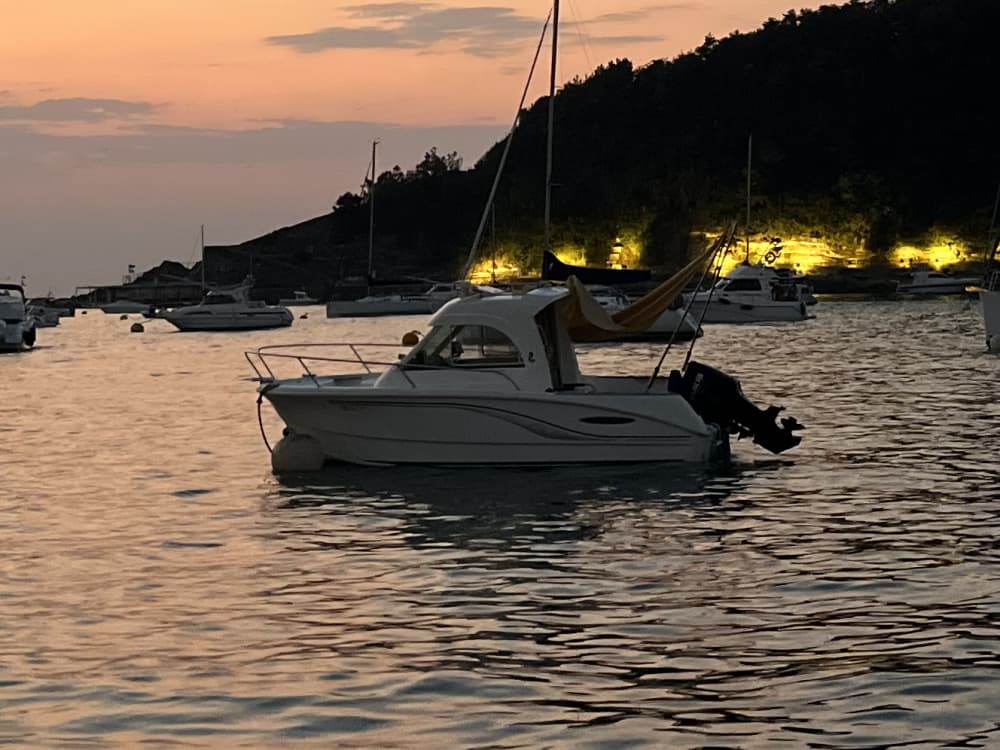 Tramonto: 3 ore di calma e mare