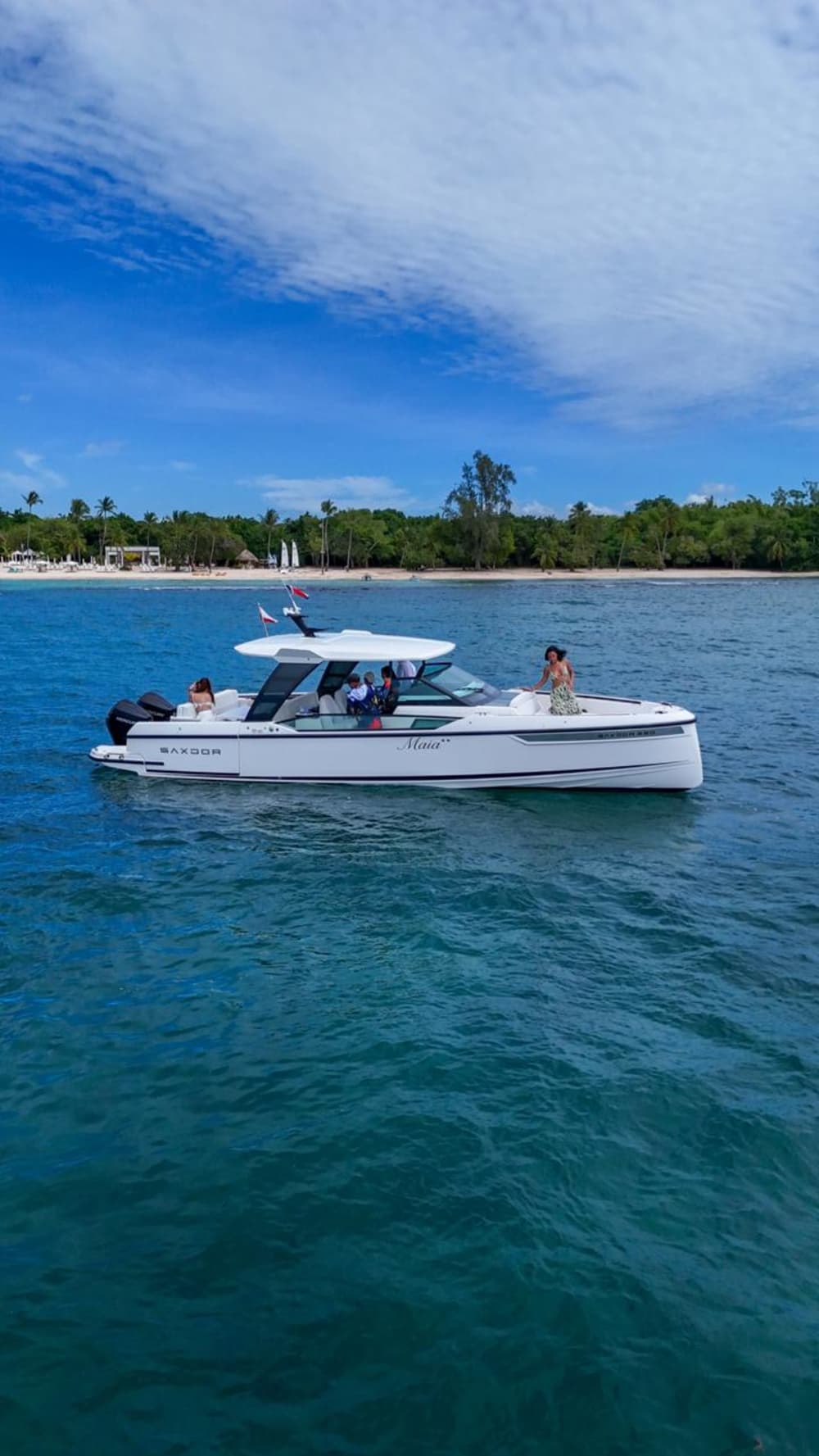 8 hours on the Caribbean sandbar - The natural pools of Palmilla