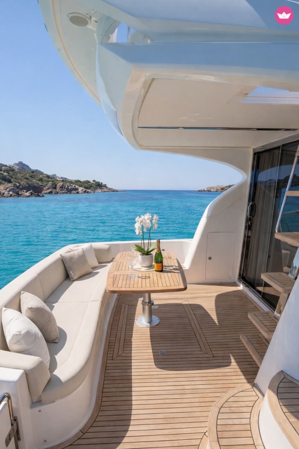 Luxuriöse Sonnenuntergangsfahrt: Ein traumhafter Aperitif an der Costa Smeralda