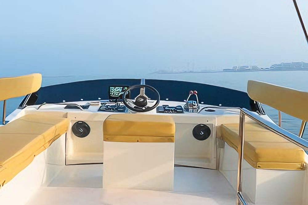 Ζήστε την εμπειρία ενός ιδιωτικού γιοτ 50 ποδιών στο Ντουμπάι για 3 ώρες, για έως 12 άτομα