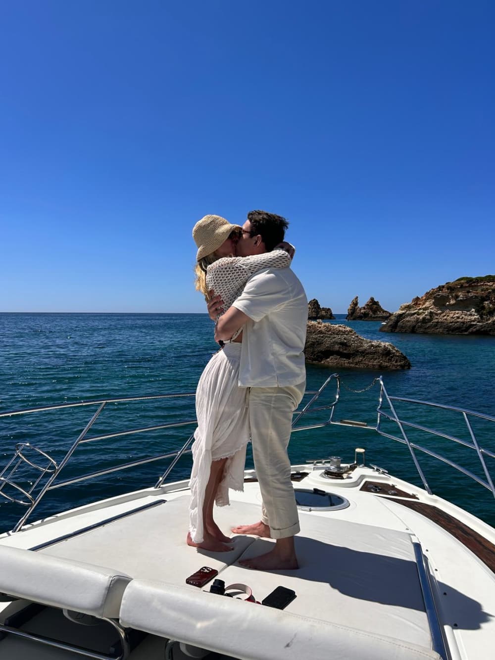 Noleggio di yacht privato di mezza giornata a Lagos - Punti salienti dell'Algarve