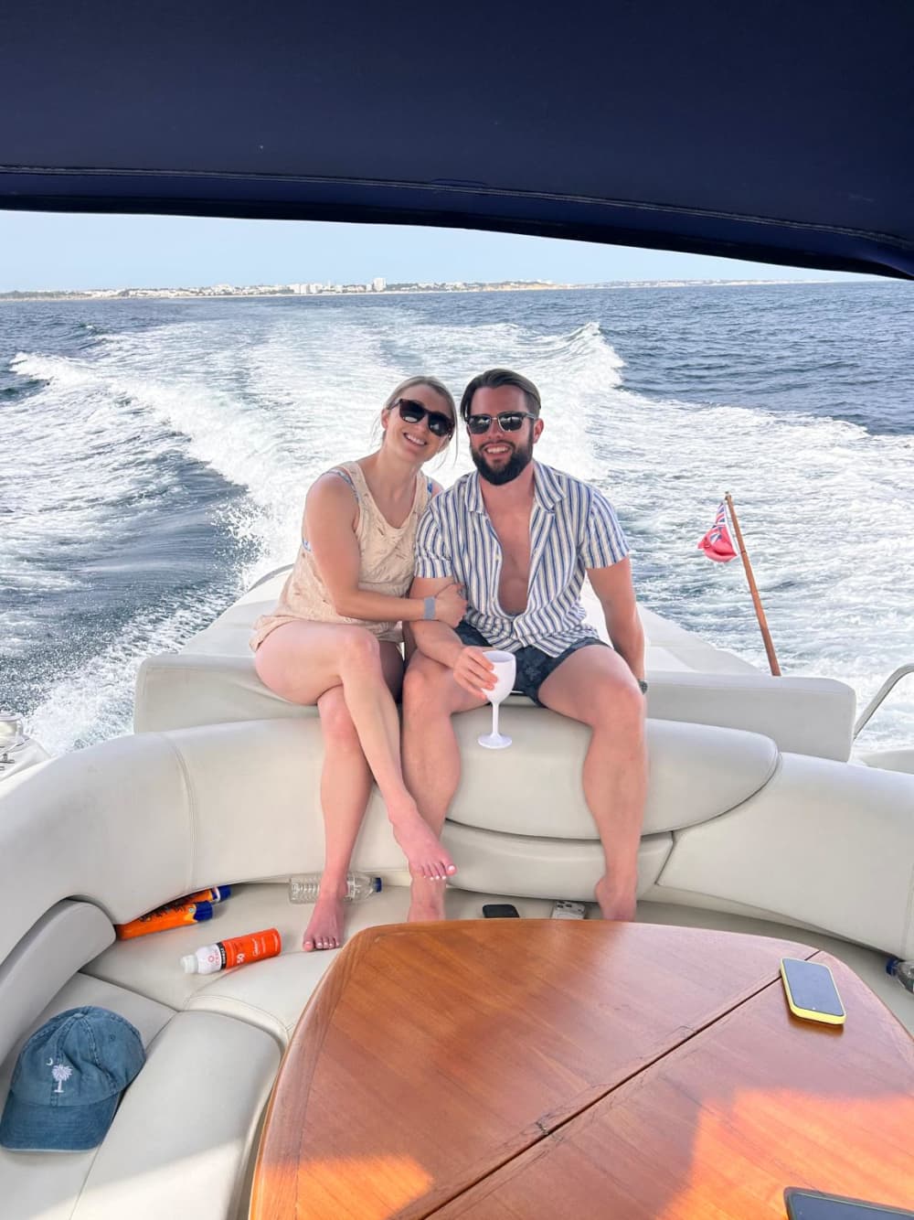 Noleggio di yacht privato di mezza giornata a Lagos - Punti salienti dell'Algarve