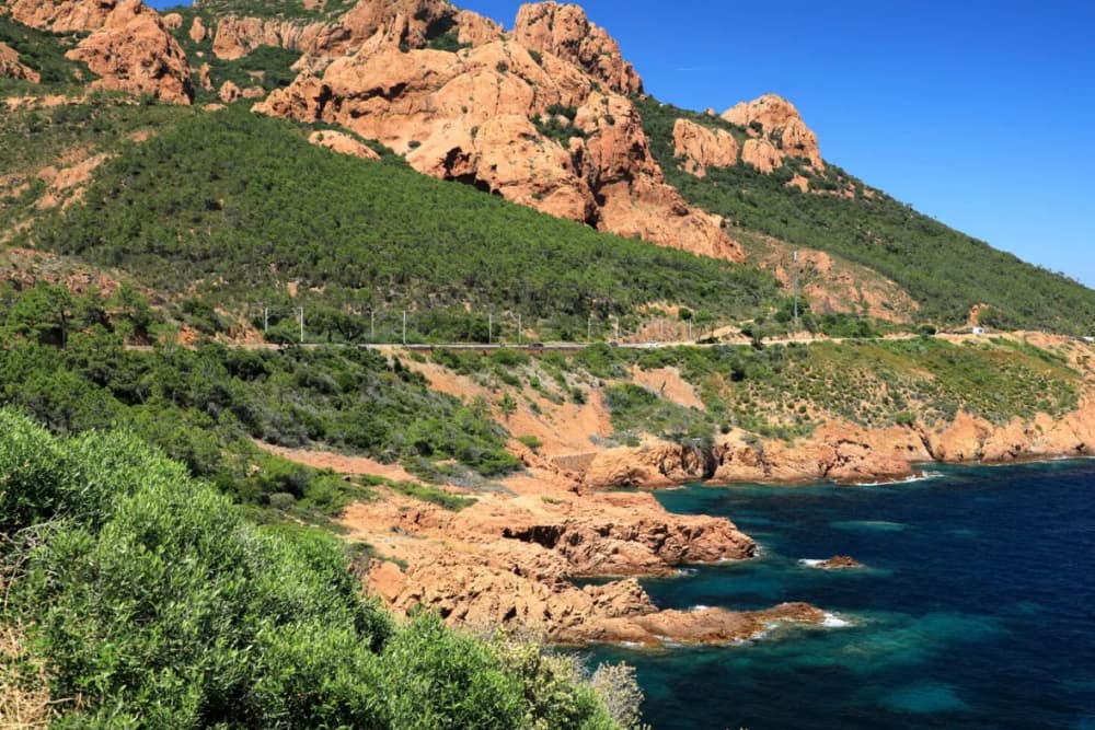 Corniche d’Or: Crucero por los acantilados rojos del Estérel