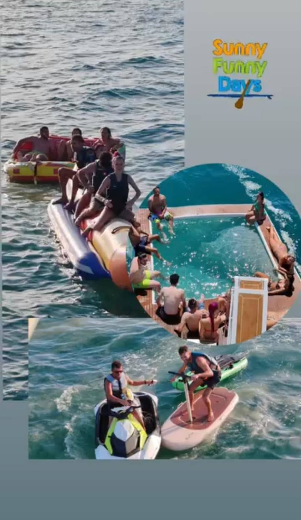 A boat trip with friends