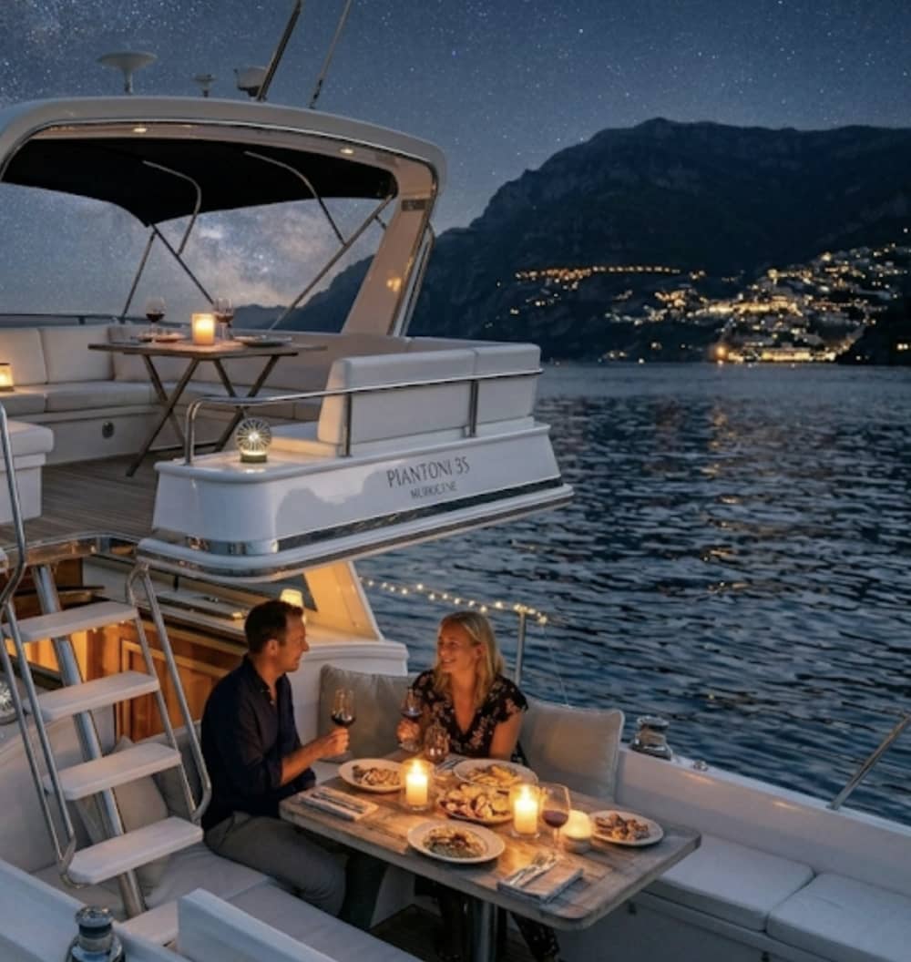 Sunset Dinner on the Sea