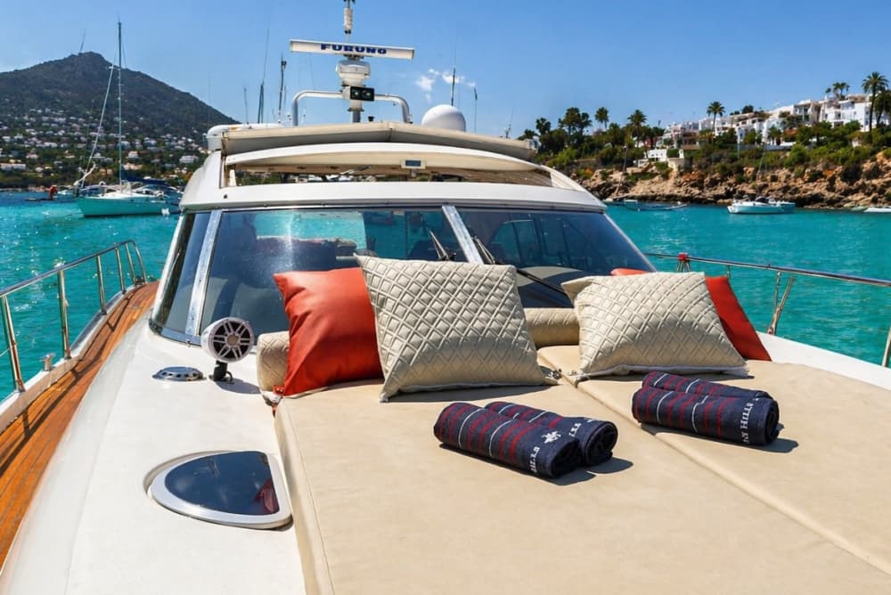 8 hours on a yacht