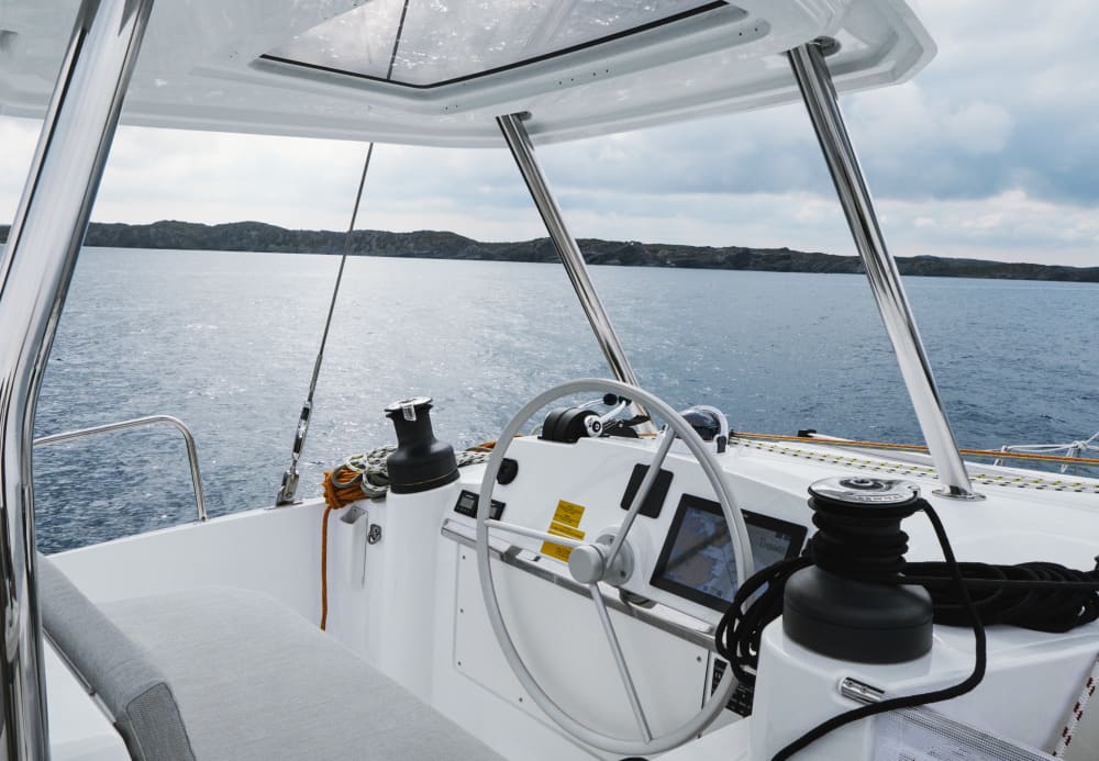 Excursion to Formentera or the southern beaches of Ibiza on a LUXURY CATAMARAN