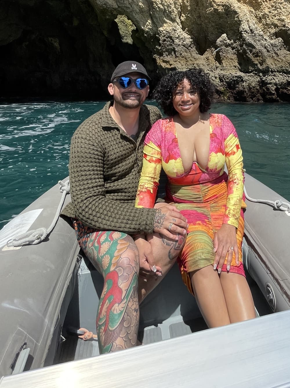 Benagil: Brand New Luxury Catamaran Full day Cruise