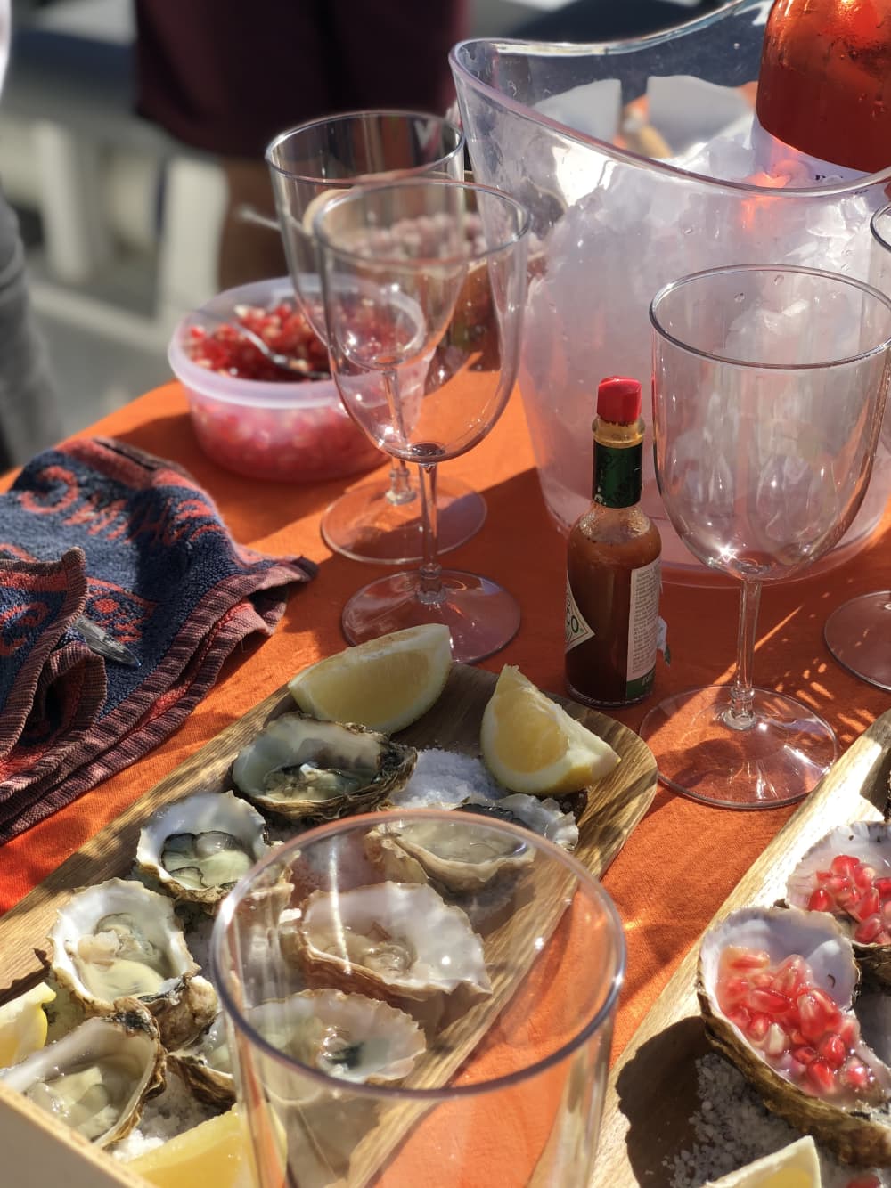 Visita guiada de barco a uma fazenda de ostras com degustação em Setúbal (horário flexível)