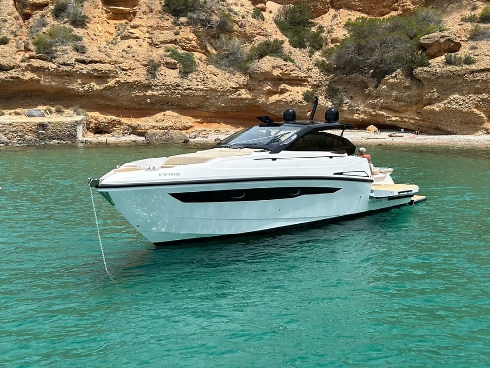 Explore the most exclusive parts of Ibiza aboard the Rio 45 Le Mans