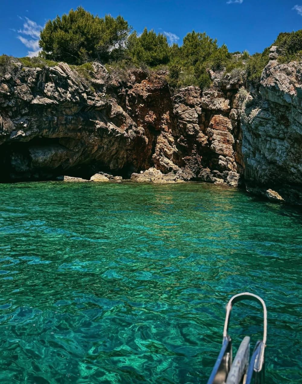 Ontsnapping aan de drukte van de Blue Lagoon en privébaaien