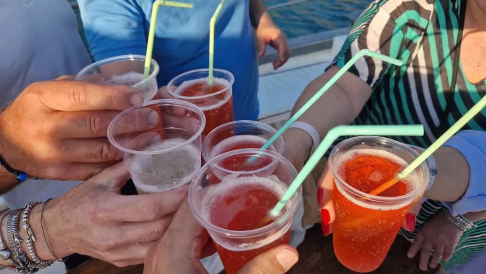 Aperitivo al atardecer - Área Marina de Capo Milazzo
